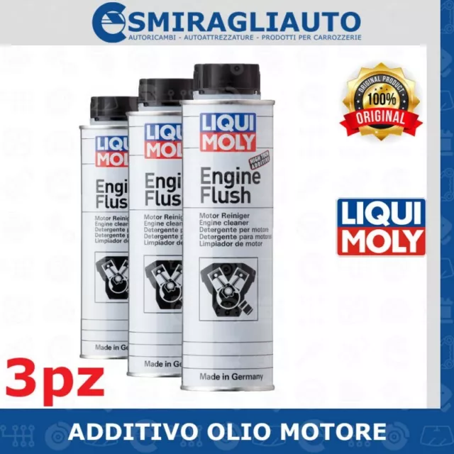 LIQUI MOLY 2678 DETERGENTE LUBRIFICANTE PULITORE INTERNO MOTORE AUTO 300ml 3pz