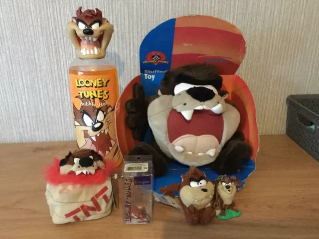 Looney Tunes Tasmanian Devil X6 Bundle Joblot Retro Collectables Rare Taz