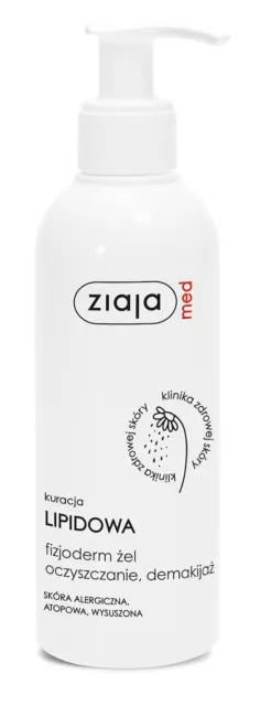 Ziaja Med Lipid Treatment Physioderm Face Cleansing Gel