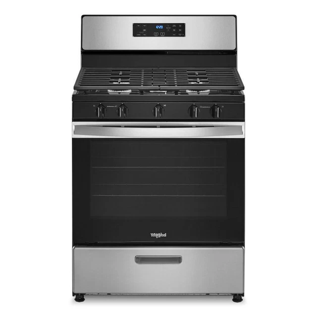 WHIRLPOOL WFG505M0MS , Black