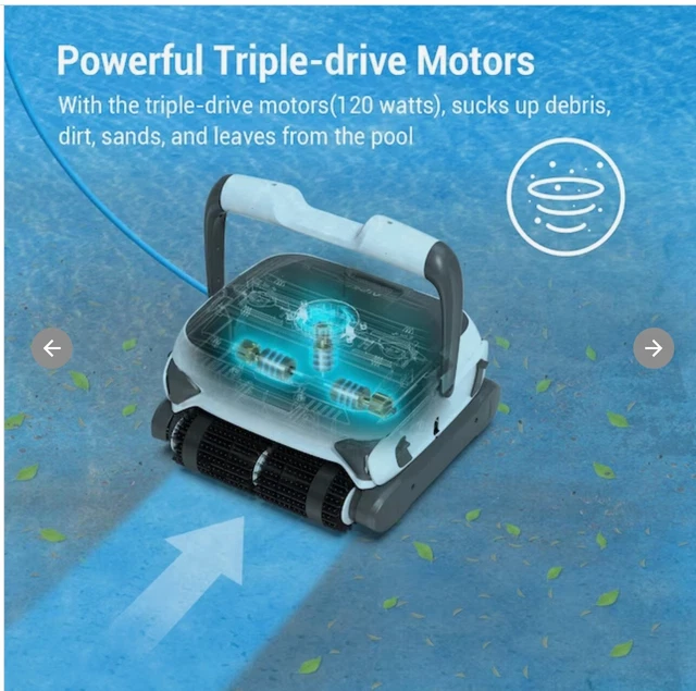 Aiper Cordless Robotic Pool Cleaner SEAGULL 3000