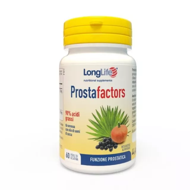 LONGLIFE Prostafactors - Male health supplement 60 pearls