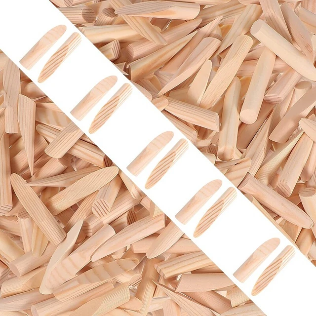 200 Confezioni Tappi per Fori Tascabili Tasselli nel Legno Massello Tassell D3D9