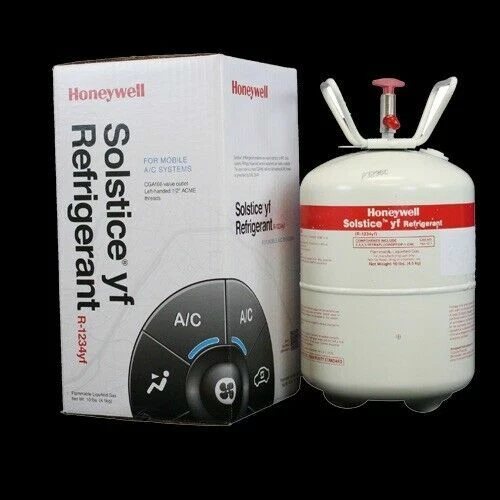 R1234YF REFRIGERANT, 10 Lb. Honeywell Solstice YF, R-1234yf, Mobile A/C