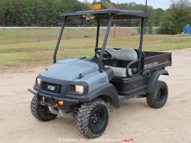 2018 Club Car Carryall 1500 4WD Equipment Utility Cart Dump Kubota ATV