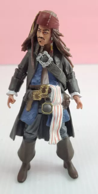 Captain Jack Sparrow 4" Action Figure Pirates Of The Caribbean Johnny Depp Box15