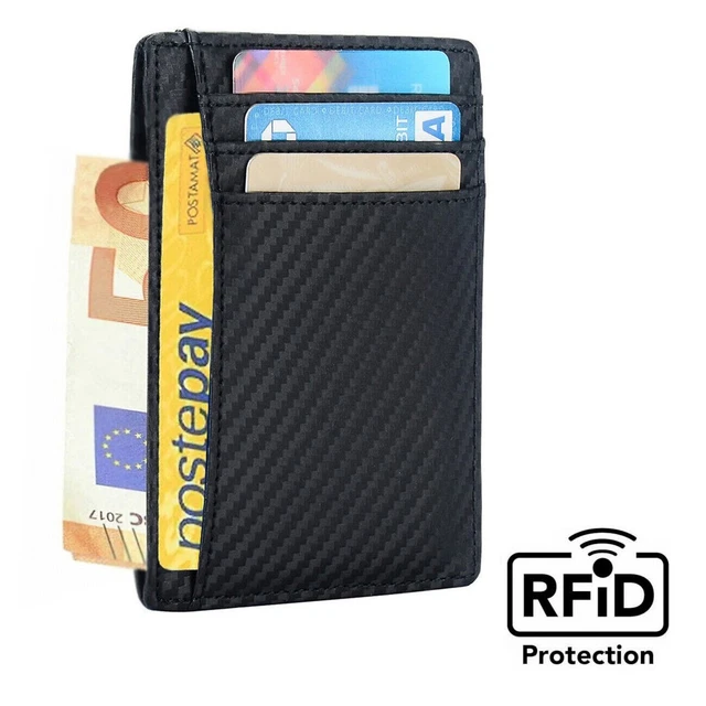 10 Custodie Protettive Per Carte Di Credito RFID – Unisex, Impermeabili – Blocca La Duplicazione E Lo Sgrassamento – Porta Carte Sottili