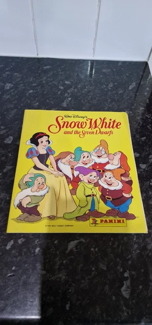 WALT DISNEY SNOW White And The Seven Dwarfs Panini Album Vintage Rare £ ...