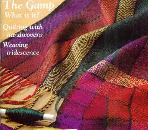 Handwoven magazine jan/feb 2004: IRIDESCENCE gamp QUILT