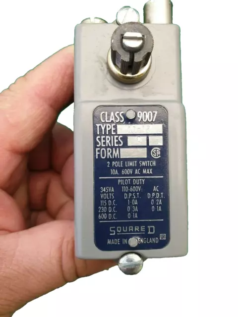 Square D Limit Switch Series C 9007 A019