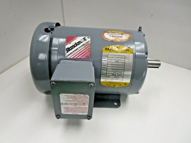 Baldor Reliance M3546T-5 1HP 575V 3PH  SPEC. 35A001T094H1