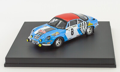 Trofeu DECALS 1/43 REF 0587 ALPINE RENAULT A110 ANDRUET RALLYE MONTE CARLO 1971 RALLY 