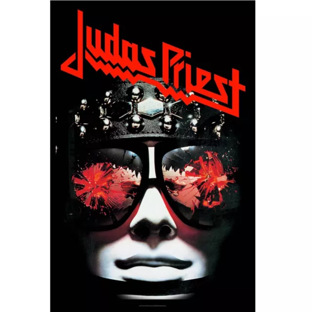 Judas Priest Hell Bent For Leather Poster Flag Official Fabric Premium Textile