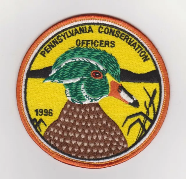 Woodduck - 1996 - Copa - Wood Duck - Pennsylvania Conservation Officers Patch