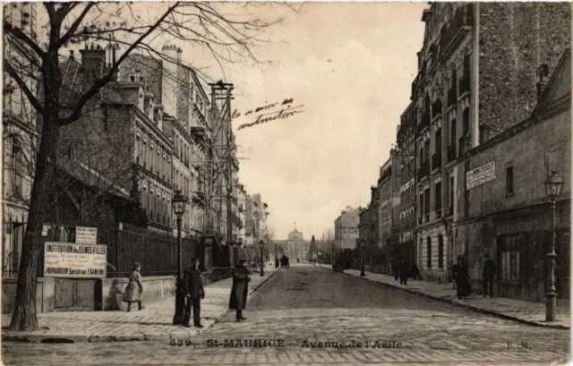 CPA SAINT-MAURICE Avenue de l'Asile (600249)