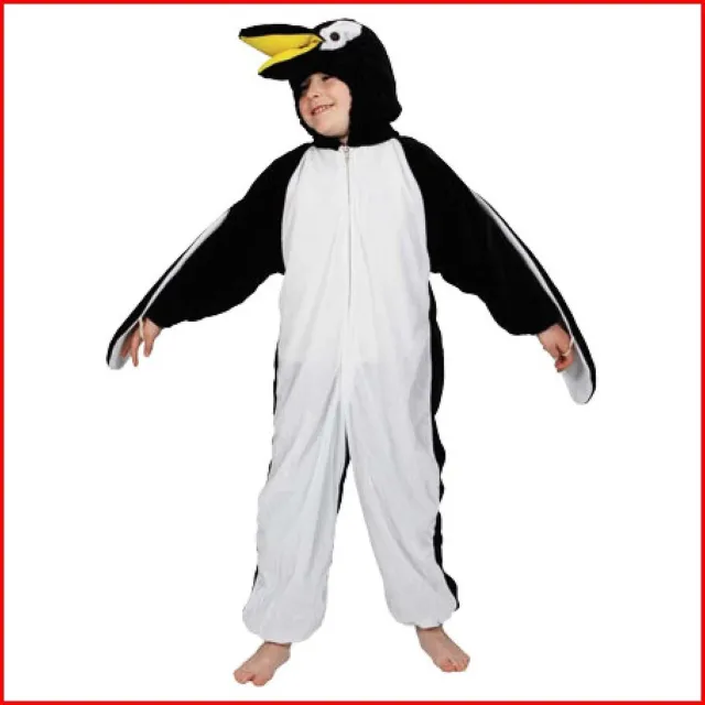 Costume Carnevale Bambino Da Pinguino Abito Bambina Animale Vestito Di Bimbo