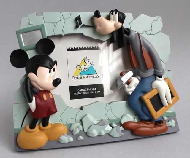 Mickey - Goofy - Disney - Cadre Photo en résine - Démons et Merveilles