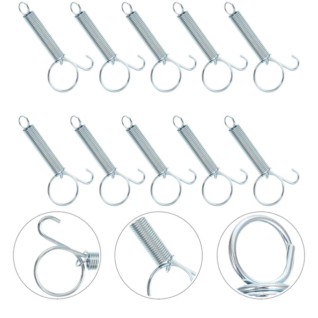 Gancio a molla acciaio inossidabile per porta gabbia gabbia accessori gancio gabbia