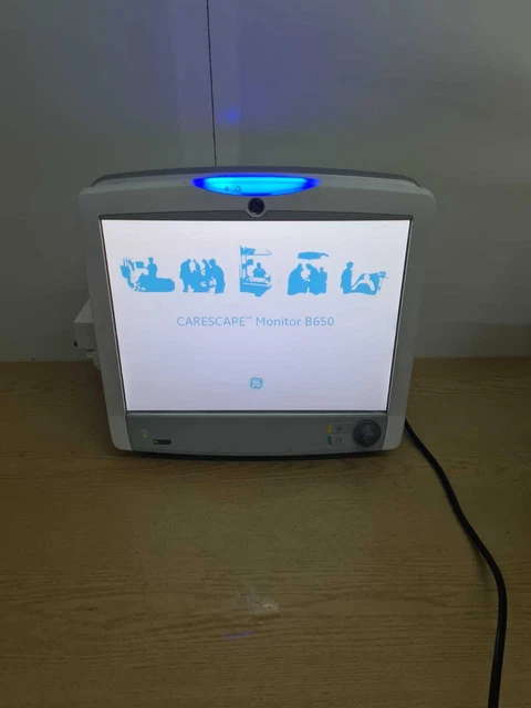 GE CARESCAPE B650 Patient Monitor + pgas anaesthetic + CAIOV Gas module
