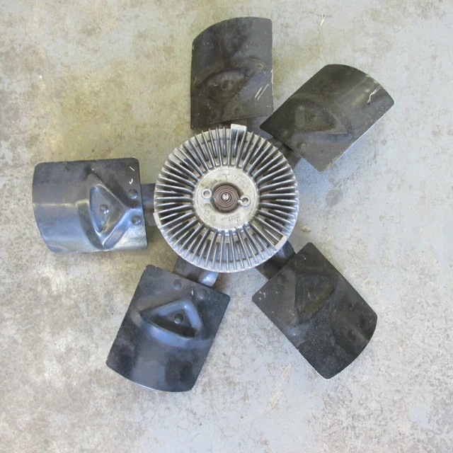79 80 81 82 Chevy Corvette Original Gm Fan Blade With Fan Clutch Date Coded H80
