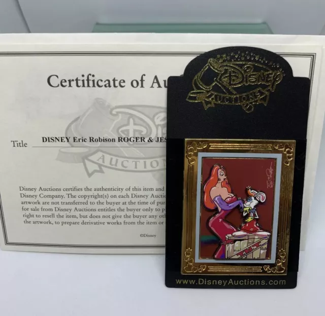 Disney Auctions Roger Jessica Rabbit Eric Robison Pin LE 100 Artist Proof AP