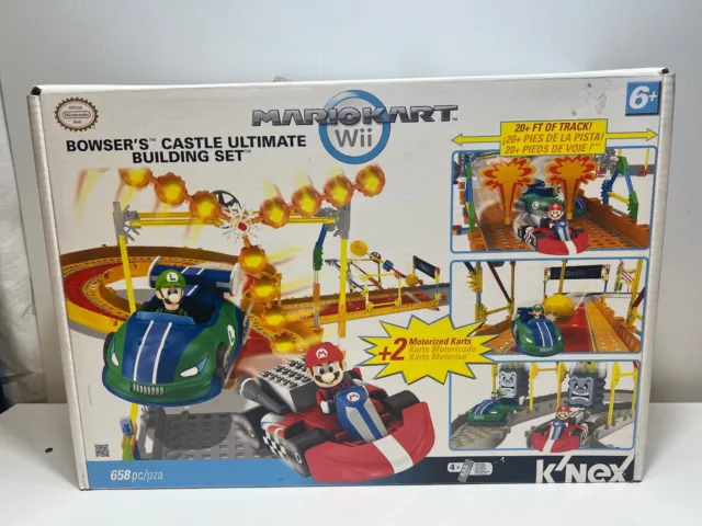 Knex Mariokart Wii Bowser's Castle Ultimate Building Set #38437