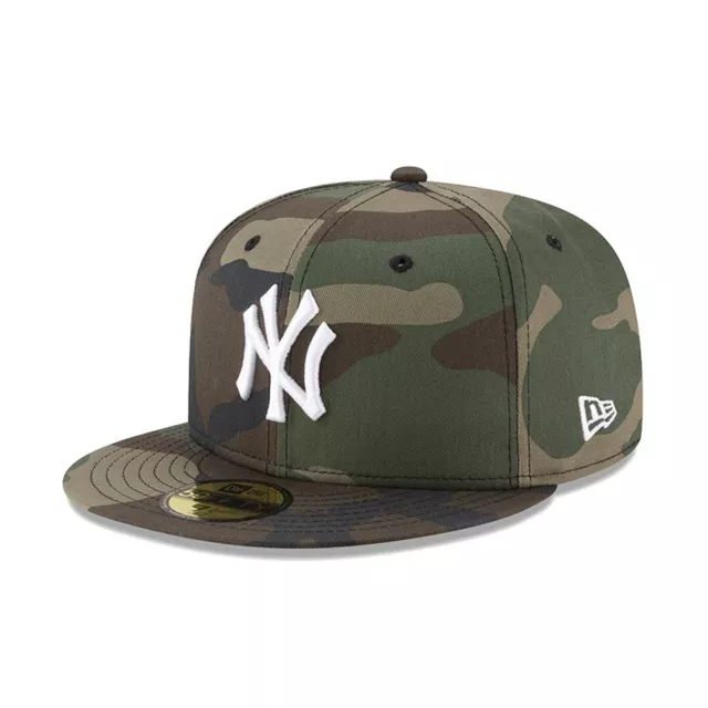 NEW ERA NEW York Yankees Basic 59Fifty Fitted Cap Hat Black/White 11591127  $40.45 - PicClick