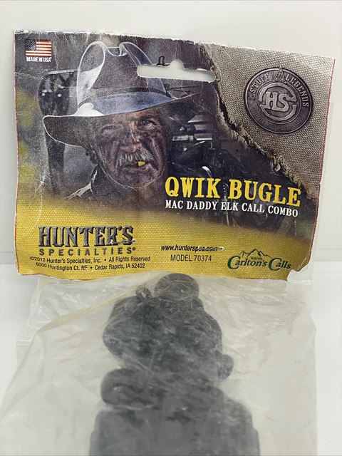 Hunters Specialties Carlton's Calls Qwik Bugle Mac Daddy Combo New Unopened.