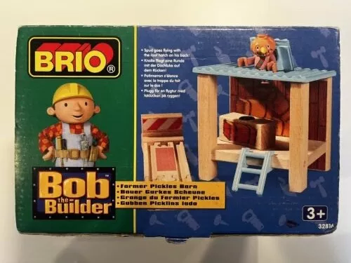 BRIO Set 32816 Bob The Builder Farmer Pickles Barn - VERY RARE