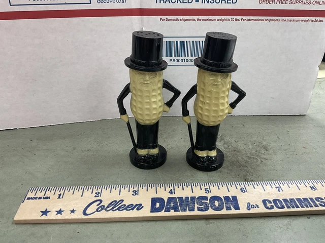 Vintage Planters Peanuts Mr. Peanut Salt And Pepper Shakers