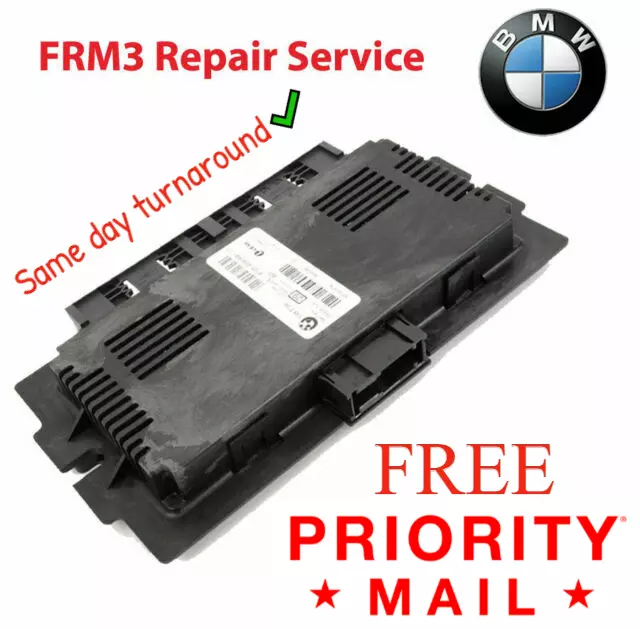 FRM3 Footwell Module BMW MINI REPAIR SERVICE CODED LIFETIME WARRANTY SAME DAY