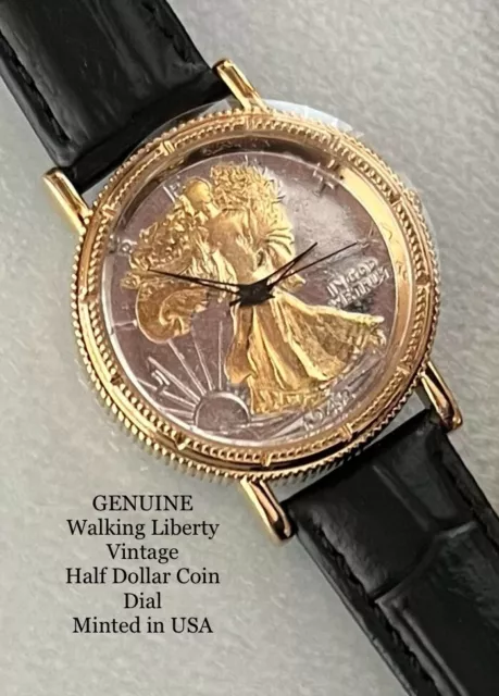 Genuine Walking Liberty Half Dollar Watch PRICE REDUCED