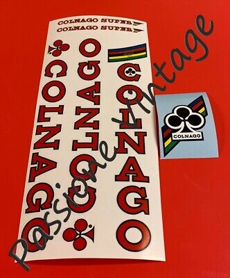 COLNAGO Super kit decalcomanie/adesivi/stickers 