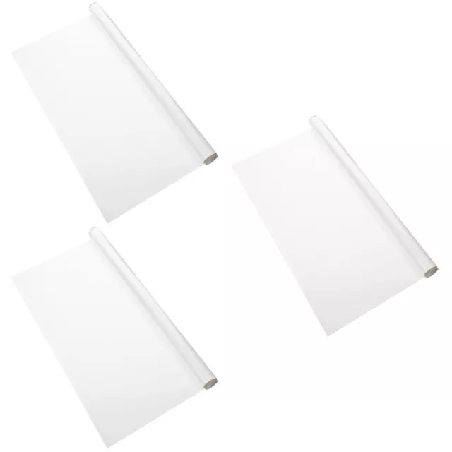 3 Sets Whiteboard for Wall Dry Erase Grid Office Child Drawing Stickers