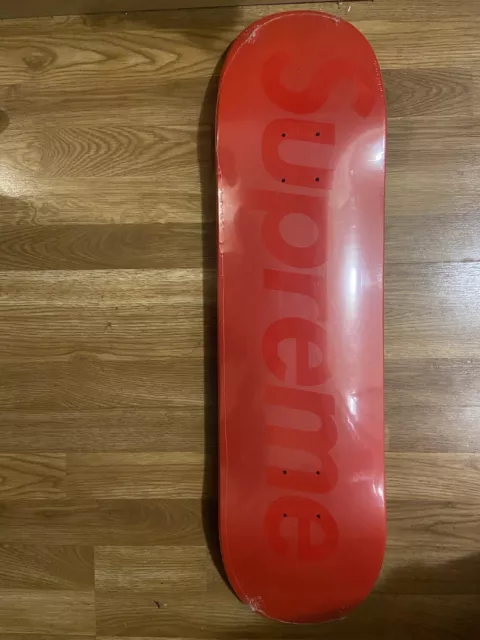 Louis Vuitton × Supreme Skateboard Deck Color Brown × Black Super Rare