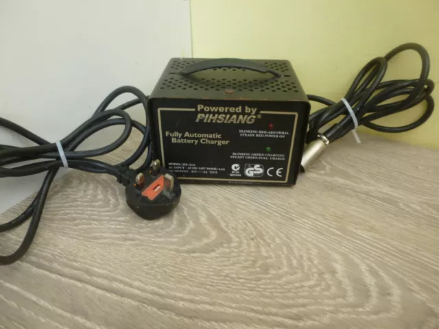 mobility scooter battery charger pihsiang 24v