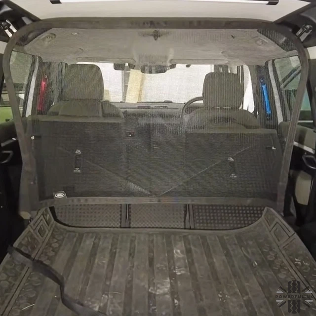 GENUINE LAND ROVER Loadspace partition net for Defender L663 boot dog ...
