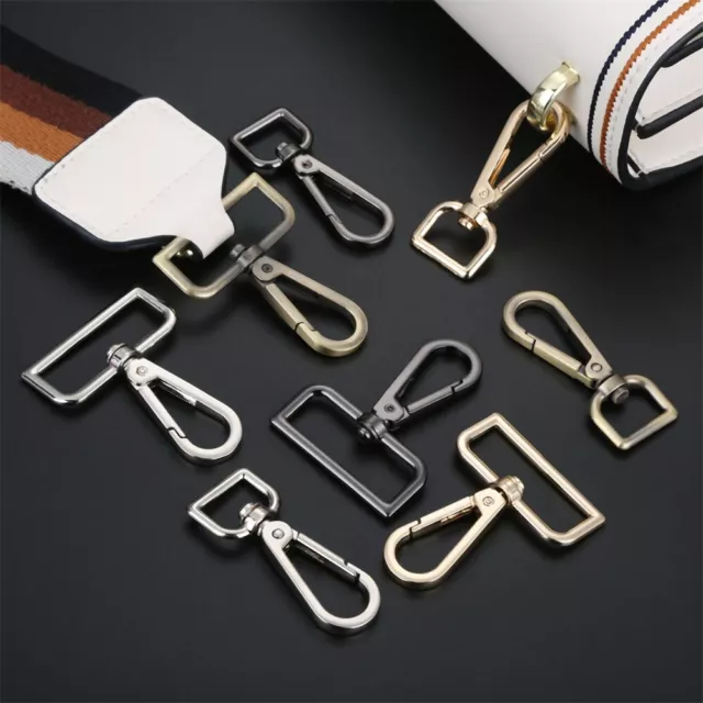 1Pc Metal Lobster Clasps Swivel Trigger Clips Snap Lanyard DIY Hook Key Bag Ring