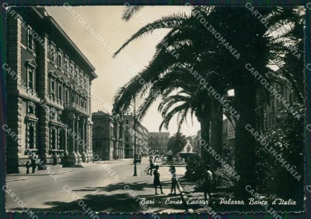 Bari Città Palazzo Banca Italia Foto FG cartolina ZK0206