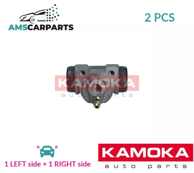 Drum Wheel Brake Cylinder Pair Rear 1110027 Kamoka 2Pcs New Oe Replacement