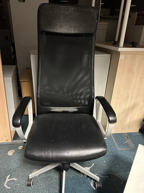 IKEA MARKUS OFFICE Chair Black Leather. Comfortable seating