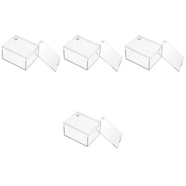 4x Snail Terrarium Spider Terrarium Cricket Container