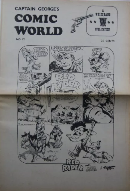 CAPTAIN GEORGE'S COMIC WORLD (1970) #12, classic newspaper strip reprints Canada