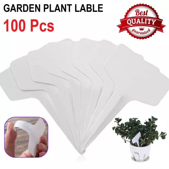 Plant Labels Flexible PVC Plastic Garden Tag Nursey Seeding Marker Pen ID Tags