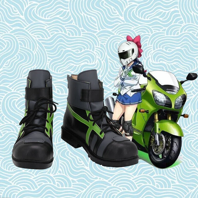 Bakuon Raimu Kawasaki Costume Cosplay Costumi Scarpe Scarpe Nuovo Anime Manga