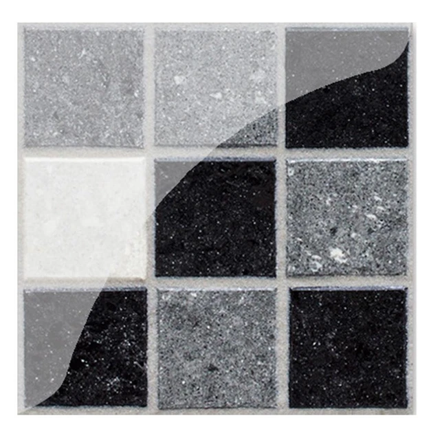hnnew Pared Azulejos Etiqueta 19 unids PVC Mosaico Impermeable Azulejos de la Co