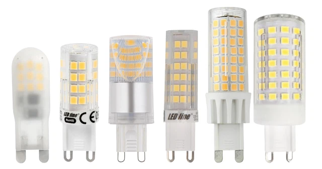 G9 LED Leuchtmittel Birne Stiftsockel 230Volt Energiesparlampe Leuchte Lampe