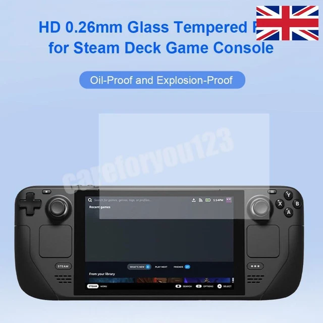 Brotect AirGlass Pellicola Vetro Opaca Per Steam Deck OLED (3 Pezzi) - Protezione Schermo Anti-Riflesso, Durezza 9H, Anti-impronta, Made In Germany - 6
