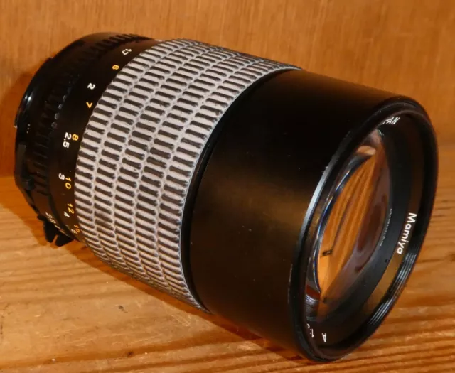 Mamiya A 1:2.8 150mm lens GWO and excellent condition for 645