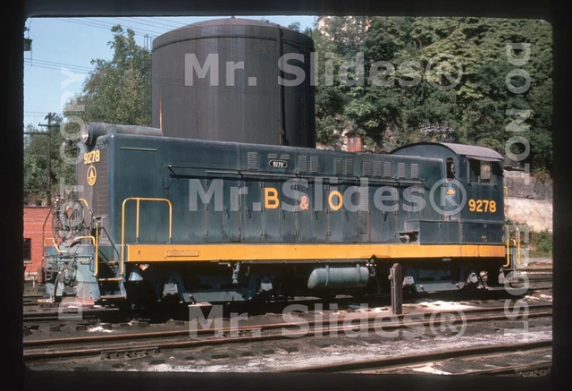 Duplicate Slide B&O Baltimore & Ohio Baldwin S12 9278